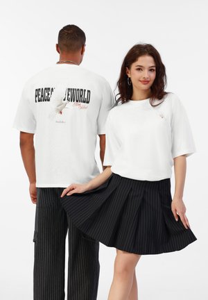 UNISEX - T-shirts med print - cream