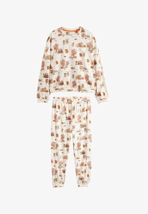 Next, SET - Pyjama set - cream autumnal hamish the highland cow