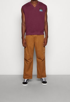 Obey Clothing, Top - dark red
