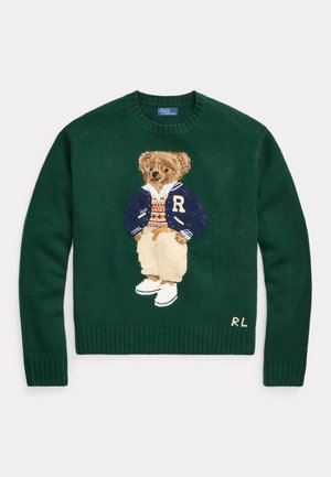 POLO BEAR WOOL CASHMERE SWEATER - Trui - moss agate