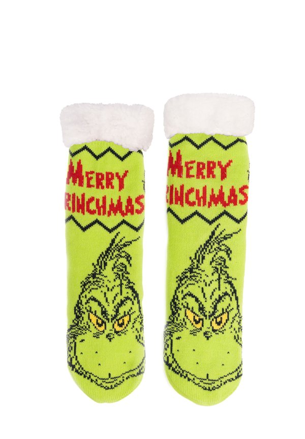 THE GRINCH MERRY GRINCHMAS KUSCHELSOCKEN - Socken - grün