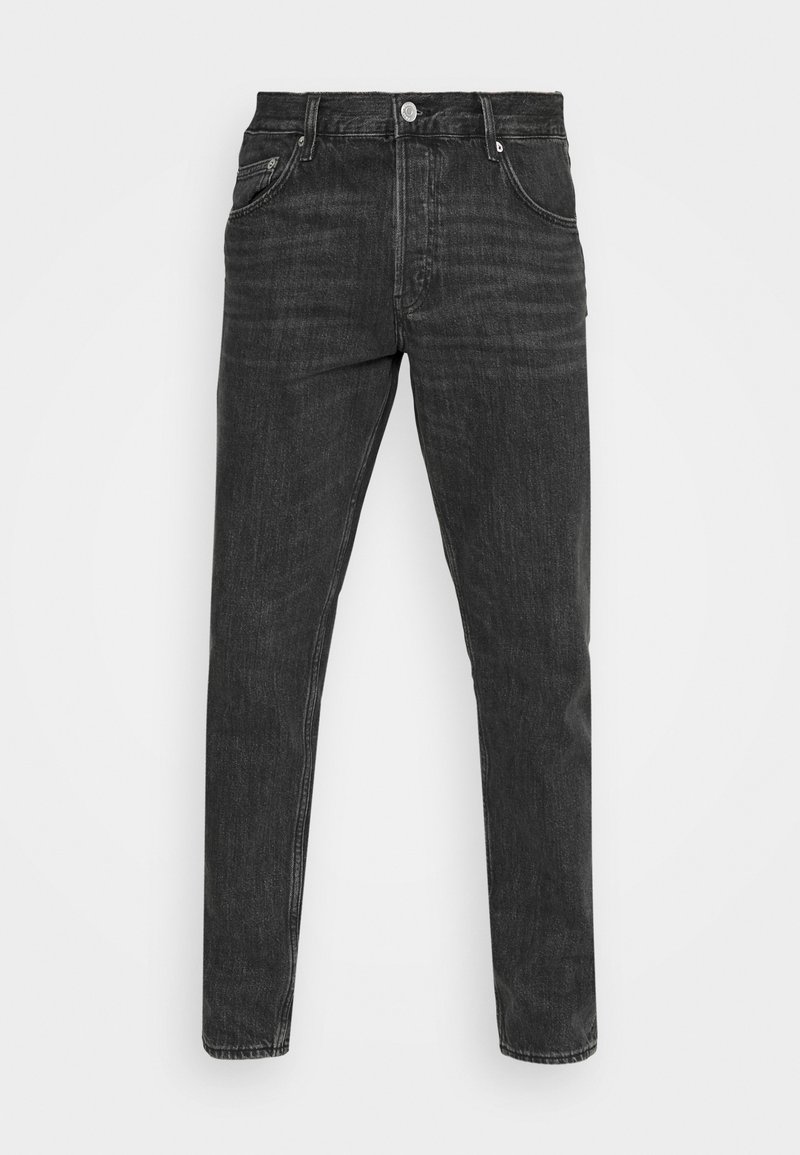 Herren Skinny Fit | Weekday BARREL Jeans Tapered Fit tar black/schwarz - EV51498 Herren Skinny Fit | Weekday BARREL Jeans Tapered Fit tar black/schwarz - EV51498