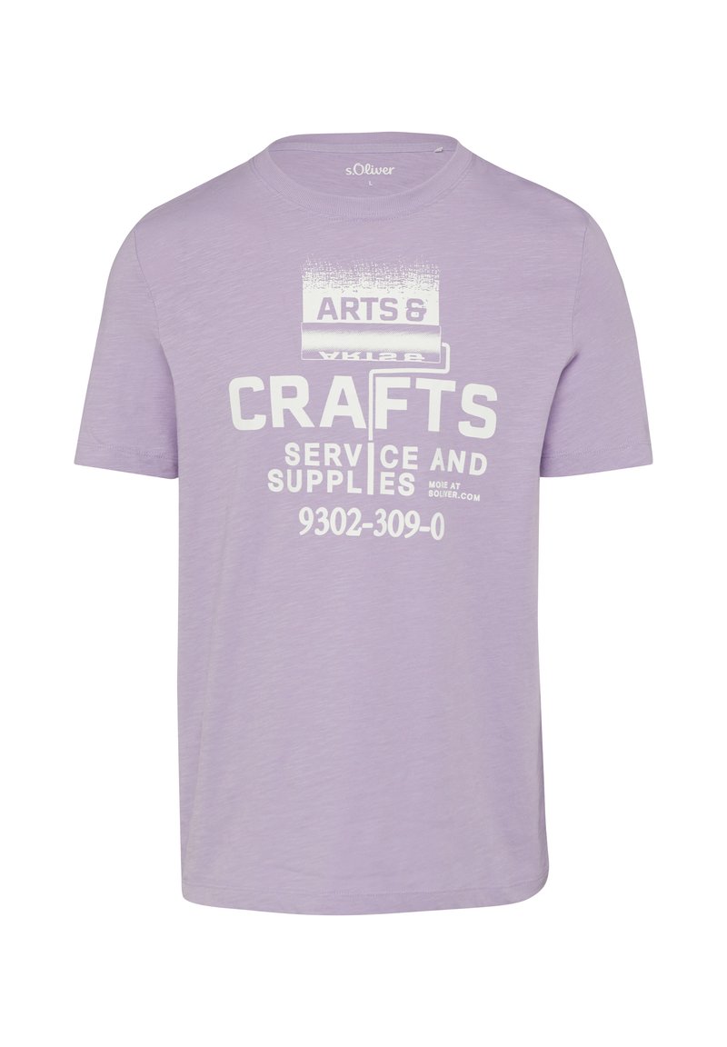 s.Oliver T-shirt print paars