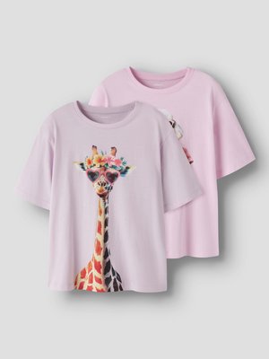 Name it VOTEA 2 PACK - T-Shirt print - lavender fog/pirouette