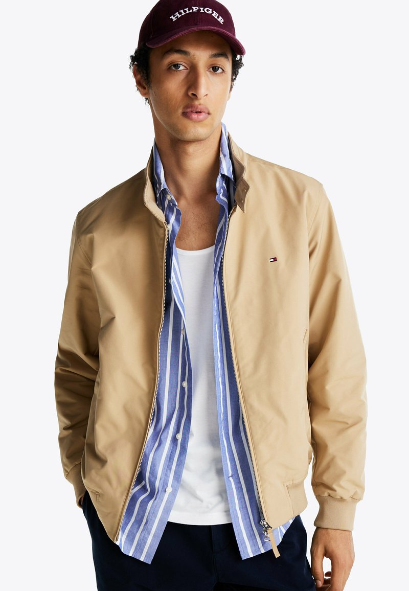 Tommy Hilfiger HARRINGTON JACKET - Giubbotto Bomber - light brown