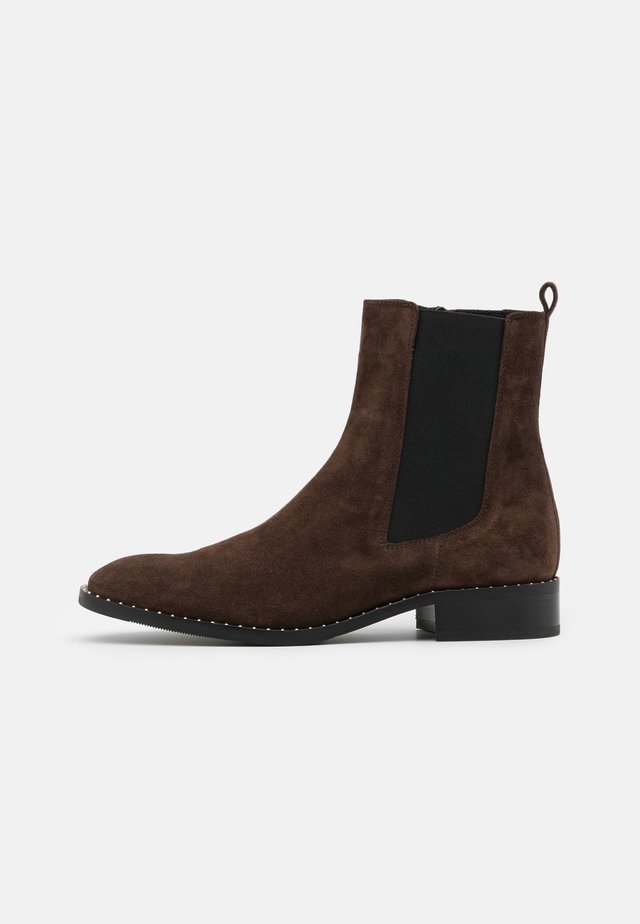 Botki - dark brown