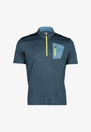 FUNKTIONS FREE BIKE - Cycling Jersey - petrol