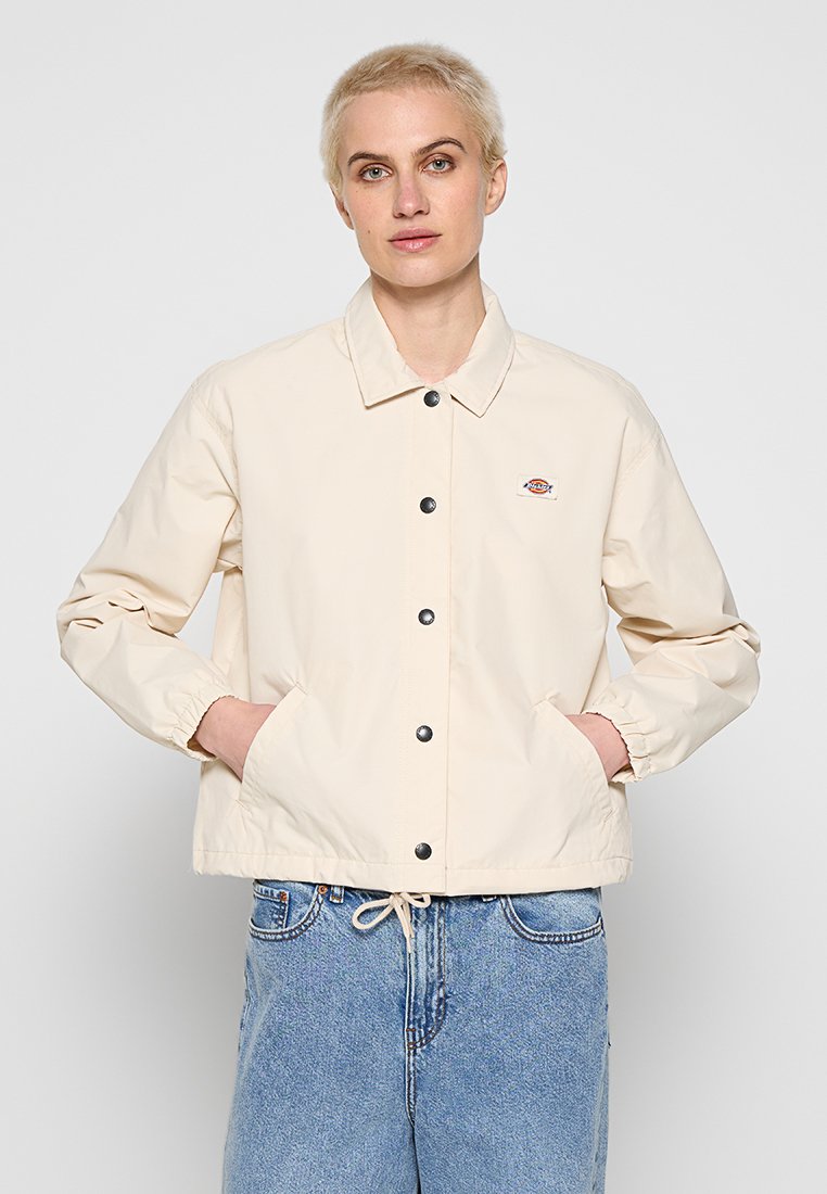 Dickies Lichte jas crème