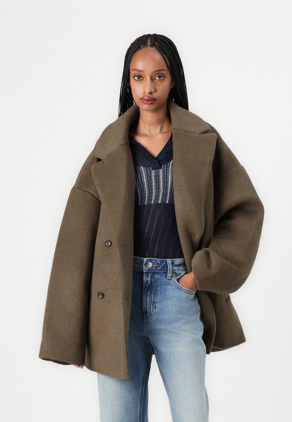 CALISA - Winter coat - olive night4