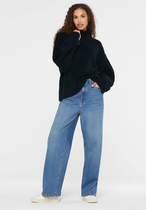 BOUCLÉ - Strickpullover - blue navy
