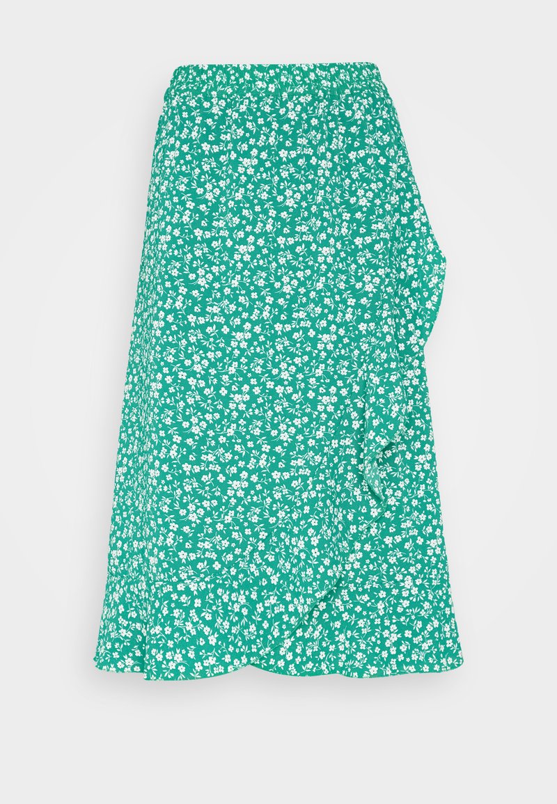 Only A-lijn rok donkergroen Only A-lijn rok donkergroen