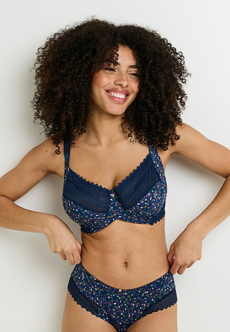ROUGEGORGE Reggiseno con ferretto - multico bleu