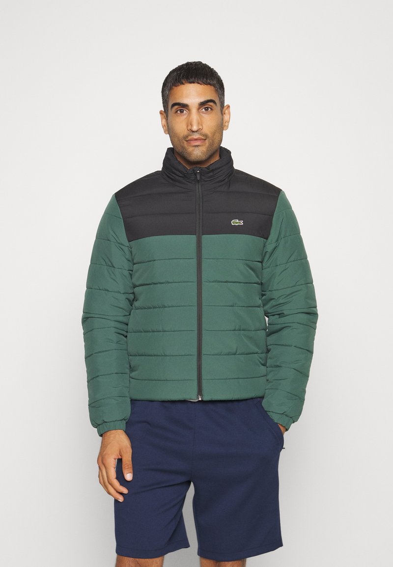 Lacoste Sport Blouson - noir/vert/noir - ZALANDO.FR
