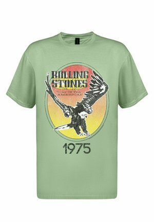 ROLLING STONES TOUR OF THE AMERICAS 1975 - T-Shirt print - green