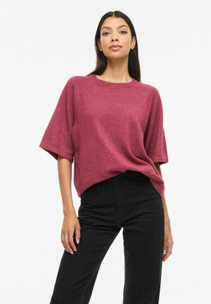 VILIGA KURZÄRMELIGES - T-shirt basic - anemone