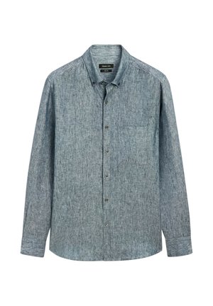 Massimo Dutti, Chemise - mottled dark blue