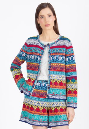 MEDITERRANEAN PATTERN - Strickjacke - ink