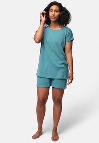 loud + proud DERBY - T-shirt basic - hellblau