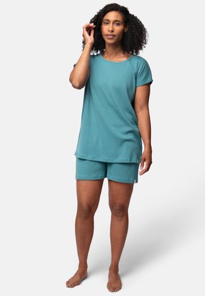 loud + proud DERBY - T-shirt basic - hellblau