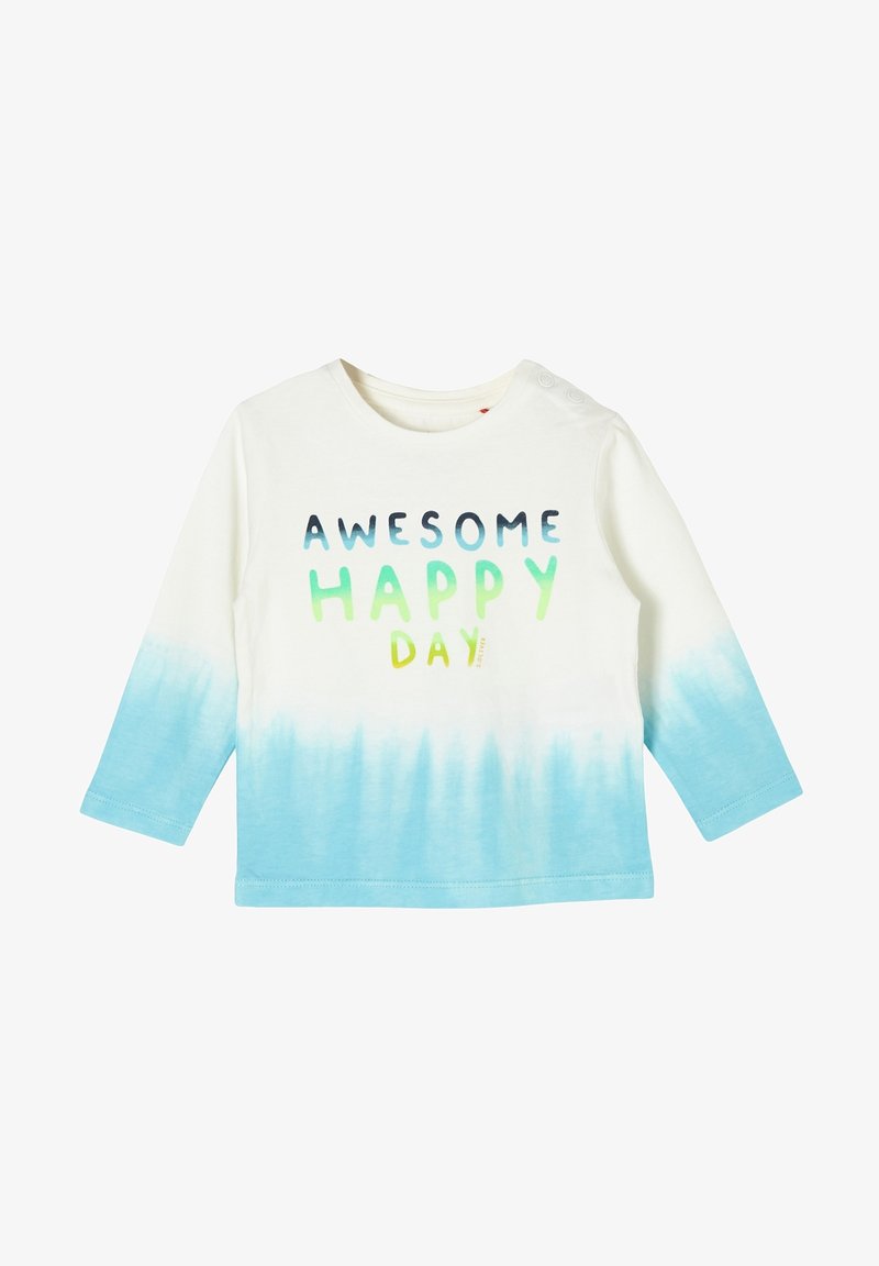 s.Oliver LONG SLEEVE - T-shirt à manches longues - ecru