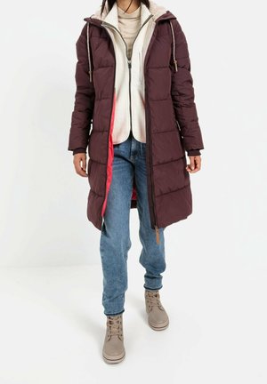 Wintermantel - purple