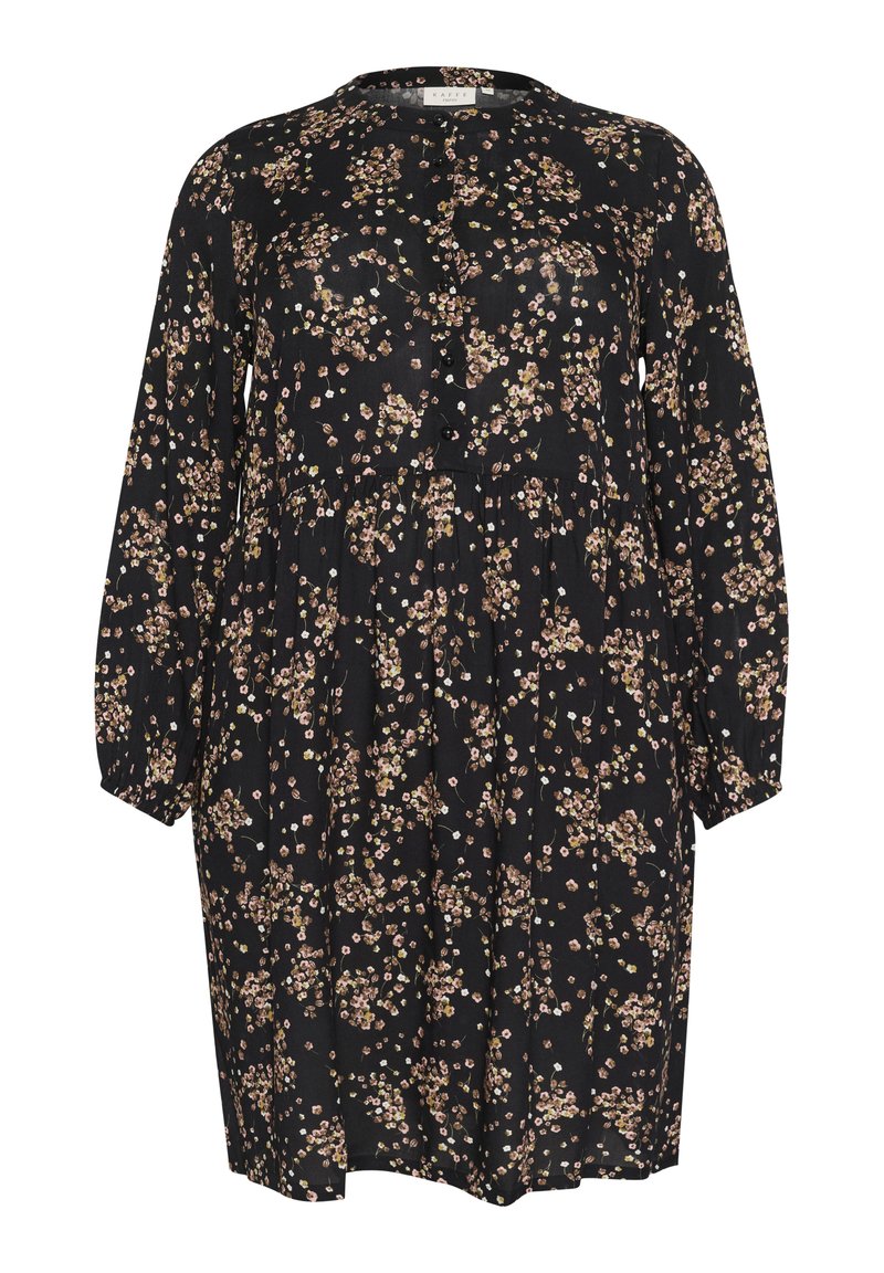 Kaffe Curve Blousejurk zwart Kaffe Curve Blousejurk zwart