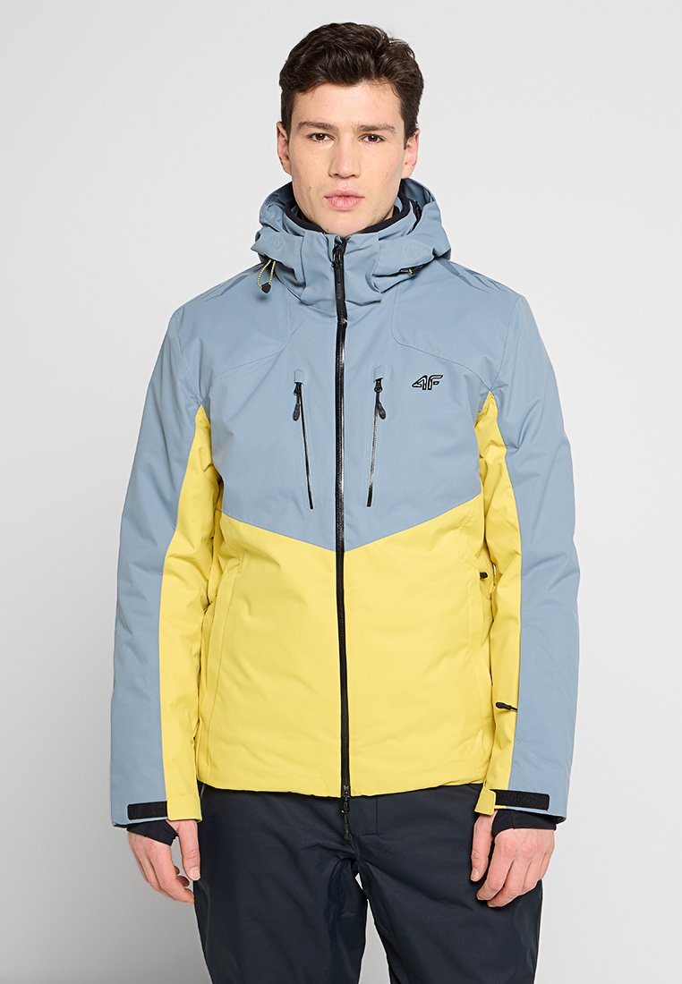 4F Outdoorjas geel