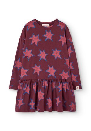 MACAW - Robe en jersey - burgundy