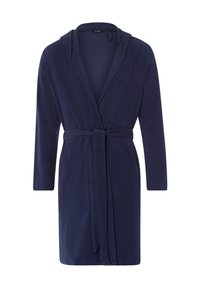 Hanro NIGHT DAY - Morgonrock - deep navy