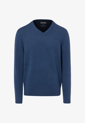 FINSHLEY & HARDING, FINSHLEY & HARDING PULLOVER - Maglione - blau