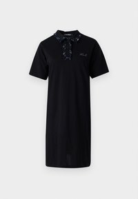 MIX DRESS - Robe chemise - black