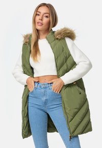 Threadbare PIRE PREMIUM  - Weste - khaki