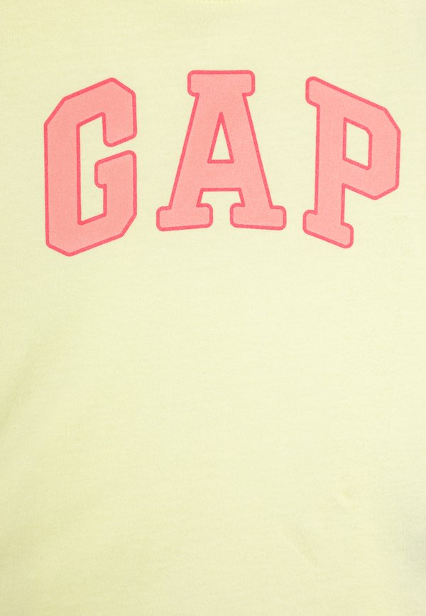 LOGO TEE GIRL - Print T-shirt - citron2