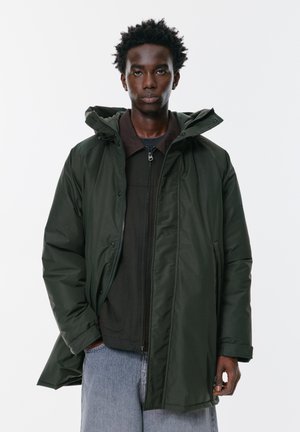 PULL&BEAR PADDED - Wintermantel - dark green