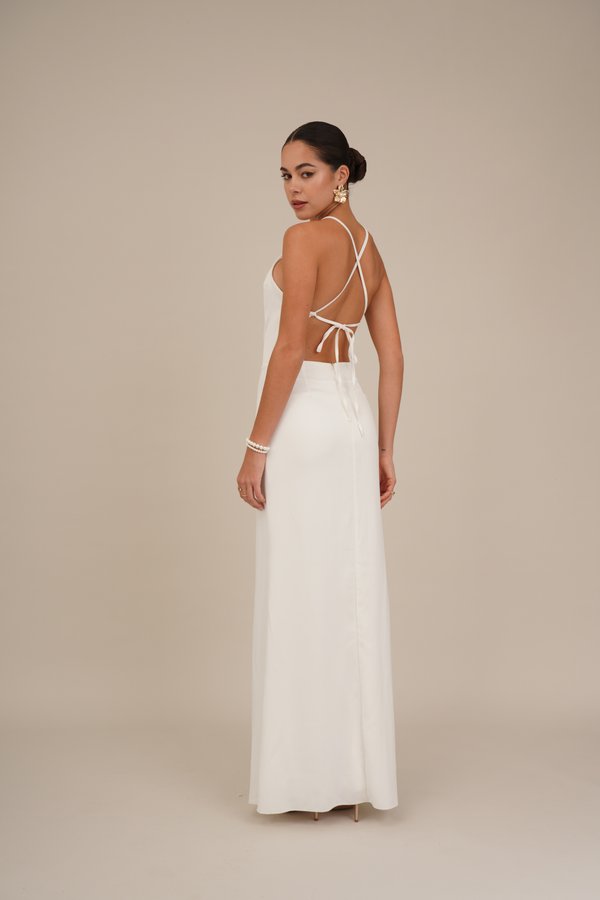 AMELIA BACK DETAIL MAXI DRESS - Occasion wear2