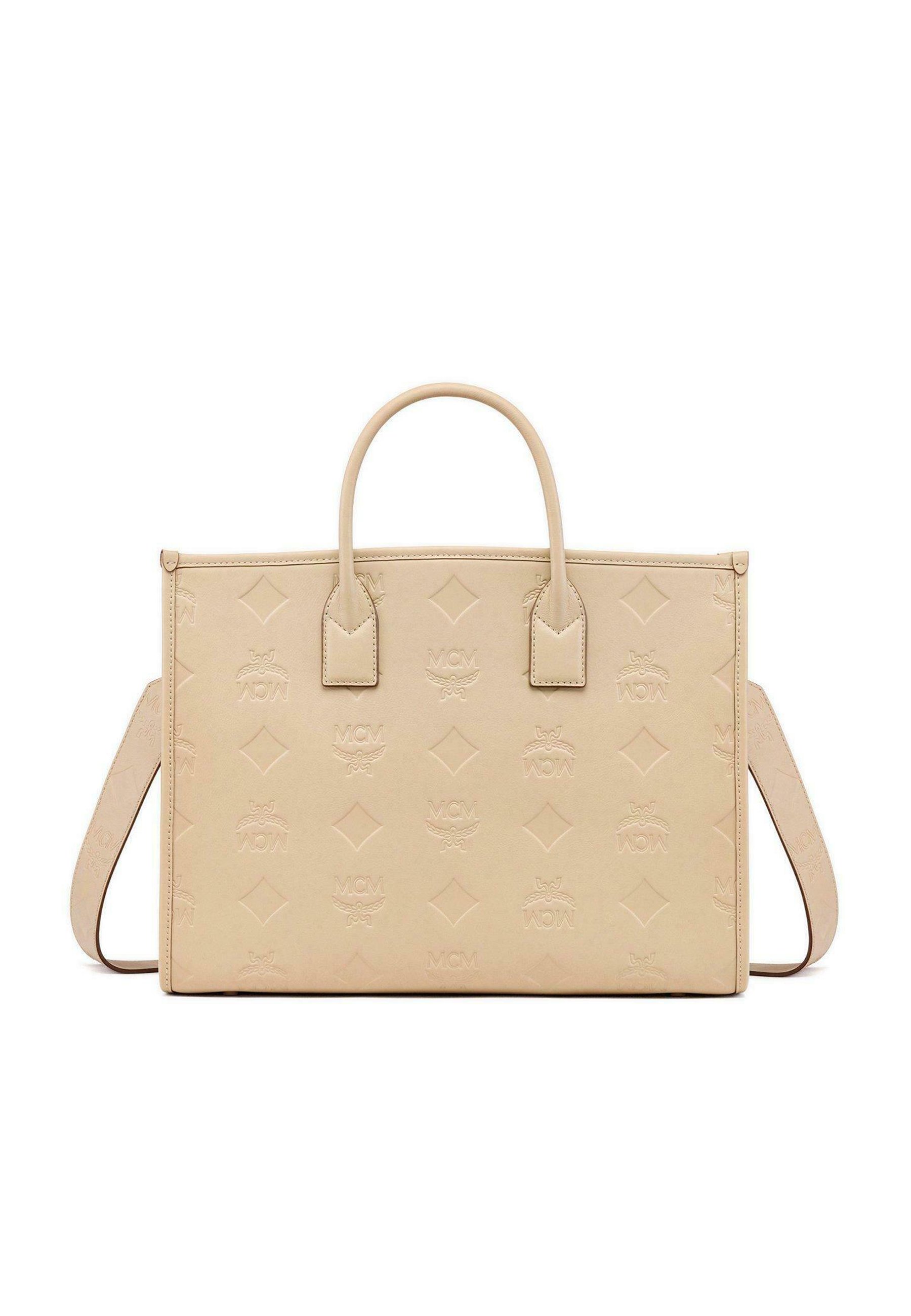 MCM MUNCHEN LARGE - Shopping Bag - beige - Zalando.de 