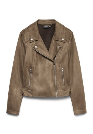 Vero Moda, JOSE - Kunstlederjacke - chocolate chip