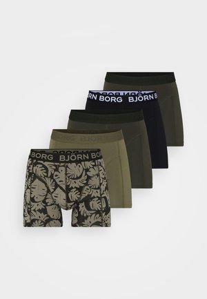 5 PACK - Trunks - black/khaki
