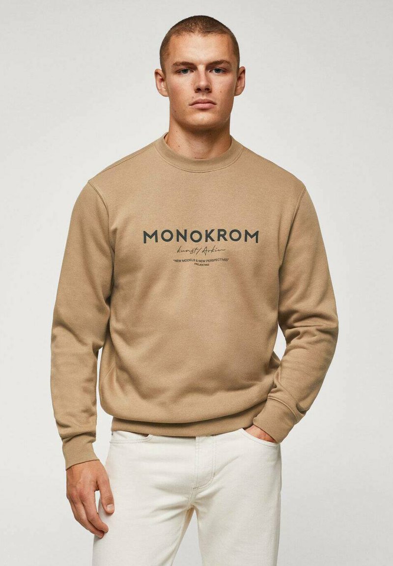 Mango MONOKROM Sweatshirt beige Zalando.co.uk
