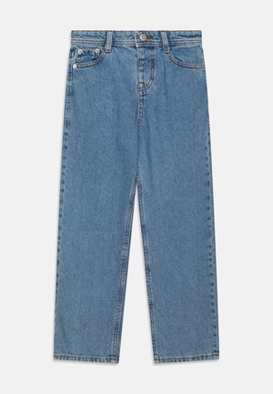 Jack & Jones Junior JJICHRIS JJORIGINAL - Avar lõikega teksad - blue denim