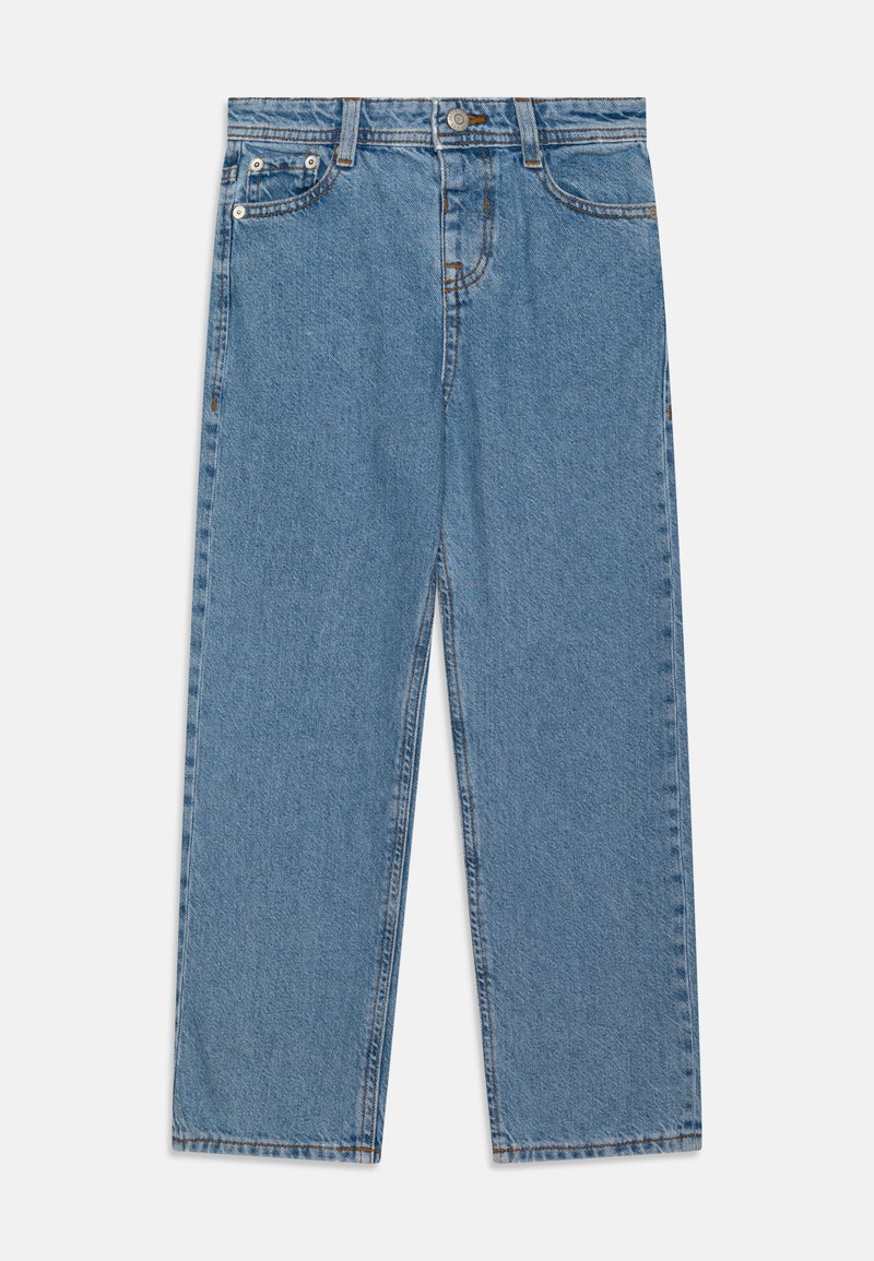 Jack & Jones Junior JJICHRIS JJORIGINAL - Laisvo kirpimo džinsai - blue denim