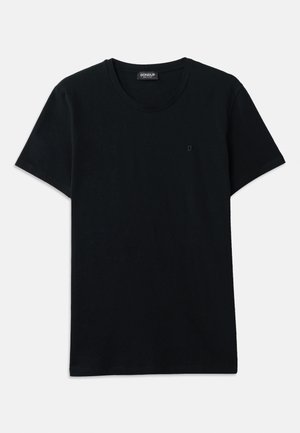 Dondup SLIM FIT - Basic T-shirt - black