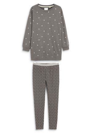 LEGGING PYJAMAS - Nattplagg set - grey stars