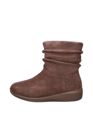 Wedge Ankle Boots - bruin