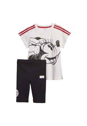 adidas Performance MINNIE MOUSE SUMMER SET - Tuta - white
