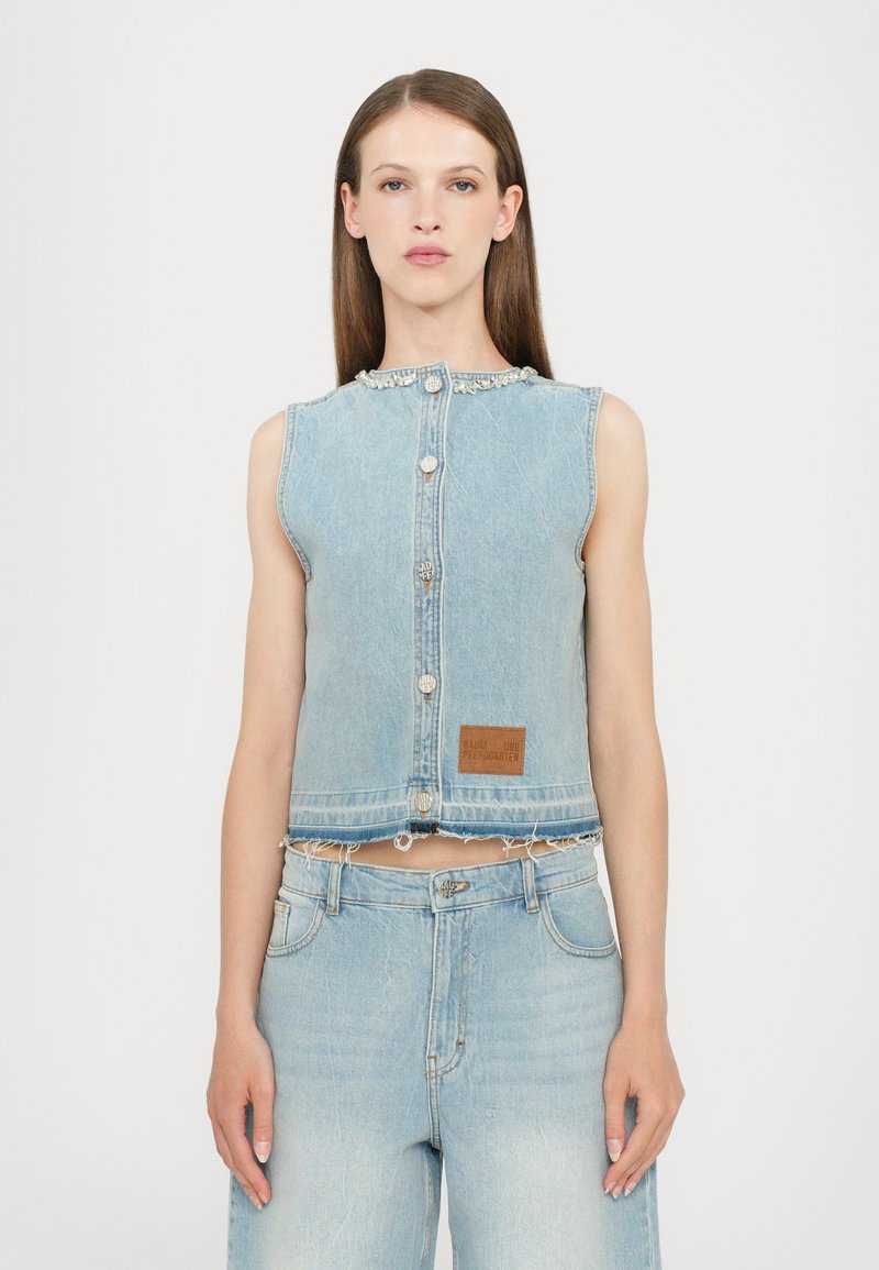 Baum und Pferdgarten - MEDINE - Bluse - light denim, Vergrößern