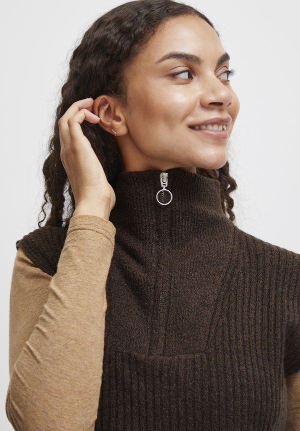 BYONEMA - Basic T-shirt - java melange4