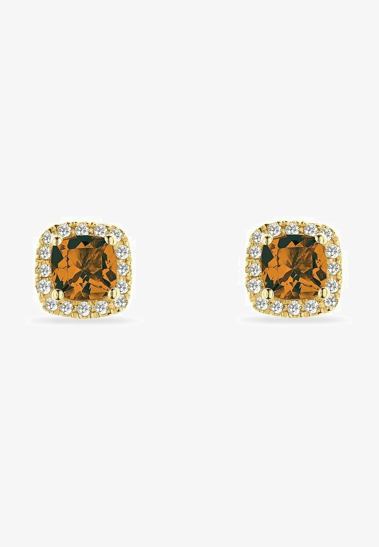 CHRIST Earrings - gelbgoldfarben