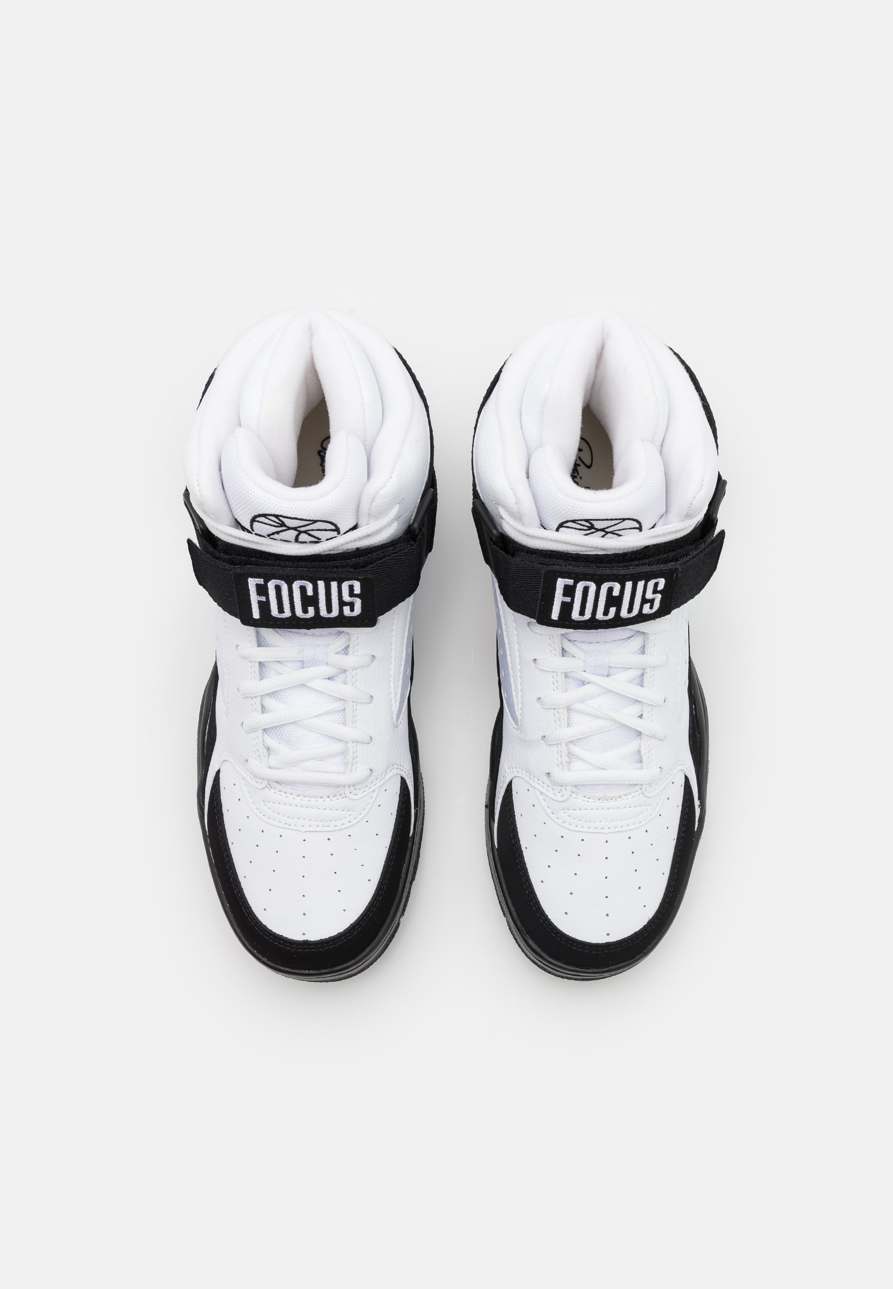 Ewing FOCUS X - Zapatillas altas - white/black/blanco - Zalando.es