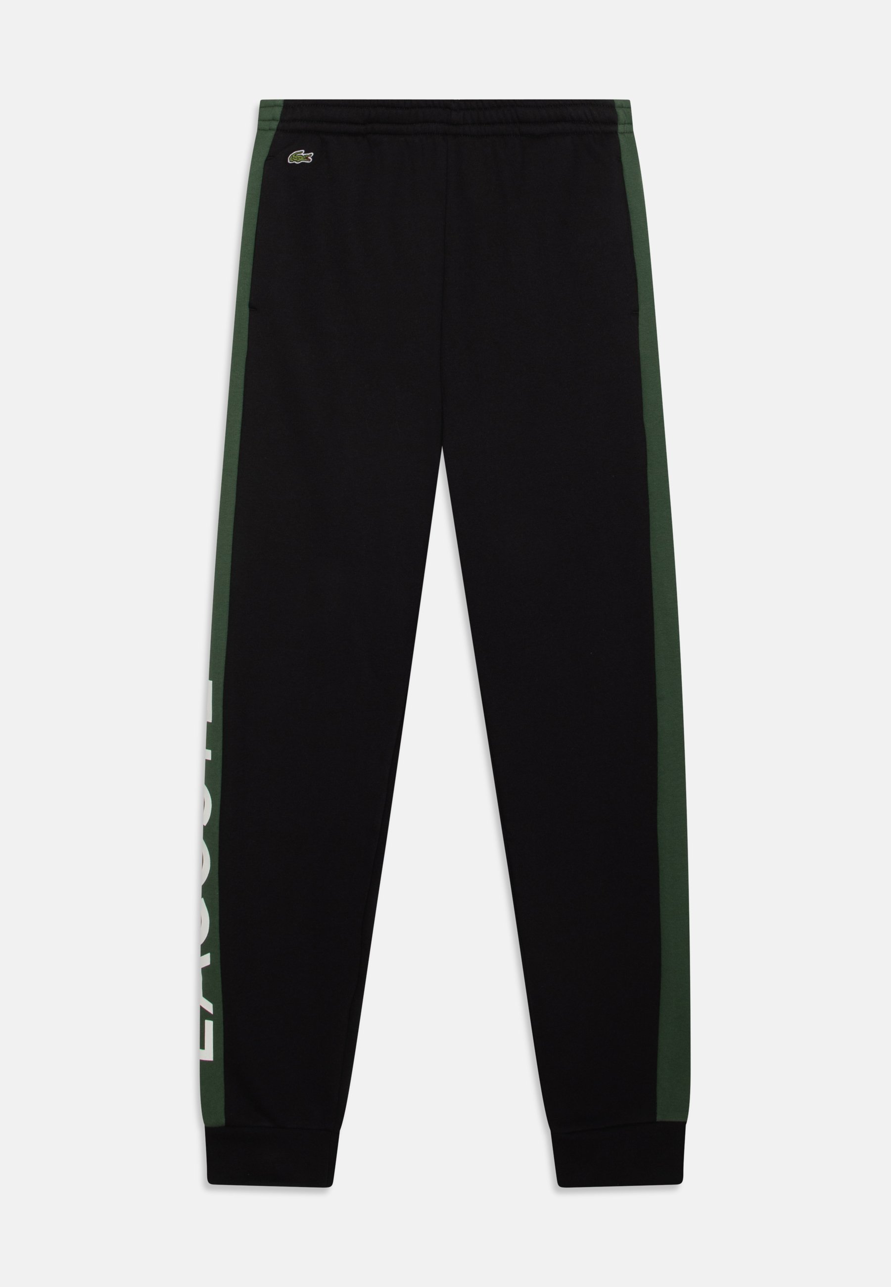 Lacoste Pantaloni sportivi bleu marine/vert fonce/nero